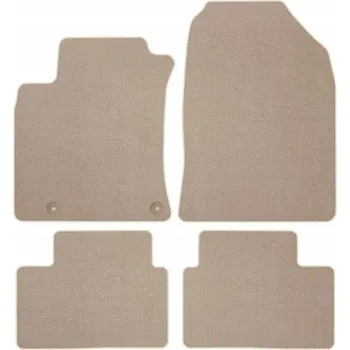 autokoberec Kobercové rohože Edecor velurové 4 ks