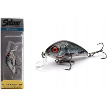 Umělá nástraha WOBLER SALMO RATTLIN HORNET SHALLOW 3,5 CM 3 G