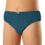 Andrie PS 3583 tyrkysové pánské slipy Barva: tyrkysová, Velikost: M