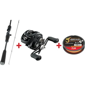 Rybářský prut Zvýhodněný set na Candáty Baitcast DAIWA "Economy" 2025 - Set s prutem 2,10 m, 7 - 32 g