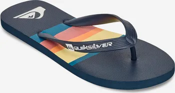 Pánské žabky QUIKSILVER Pánské žabky Blurry Horizon 41/42 MODRÁ