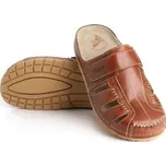 PÁNSKÉ PANTOFLE BATZ KZ HNĚDÁ Barva: HNĚDÁ, Velikost: 42