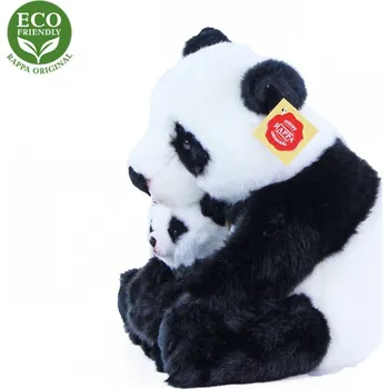 Dětské zboží Plyšová panda s mládětem 27 cm ECO-FRIENDLY