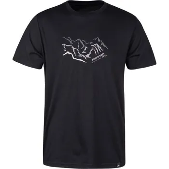 Pánské oblečení Pánské tričko Hannah JIMMY M Černá, Bílá