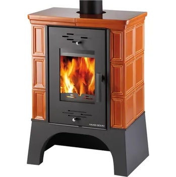 Krbová kamna Haas+Sohn Eboli černá/karamel