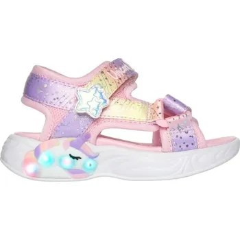 Dívčí tenisky Dívčí sandály Skechers UNICORN DREAMS - MAJESTIC BLISS 23 Růžová, Fialová, Bílá