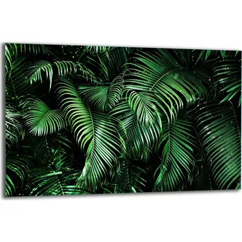 Obraz SKLENĚNÁ OCHRANNÁ DESKA NA SPORÁK 80x52 LISTY 7v1