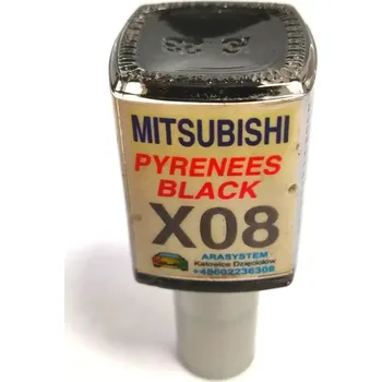 Autolak ARASYSTEM Lakovací tužka X08 Pyrenees Black Mitsubishi 10 ml