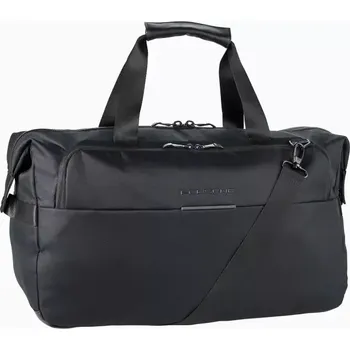 Cestovní taška PORSCHE Weekender Essential Taška cestovní z pevného materiálu černá (Minimalistická taška na víkend vyrobená z recyklovaného kepru. Obzvláště lehká a nepromokavá.)