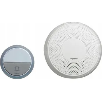 Domovní zvonek Bezdrátový zvonek Legrand s dosahem 100 m a hlasitostí 75 dB