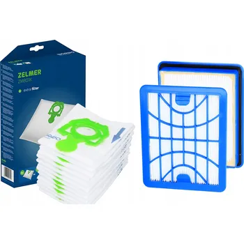 Sáček do vysavače Worwo Sáčky a HEPA Filtr pro ZELMER Twist 1500.5.F02E 4 + 1ks
