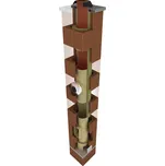 Komínová sestava Ciko 3V Universal DN 180 výška 8 m