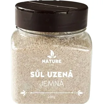 Kuchyňská sůl Nature line Sůl uzená jemná 280 g dóza