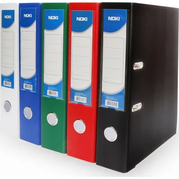 Noki Noki, Pákový pořadač, PP, A4, 8 cm Barva: Černá