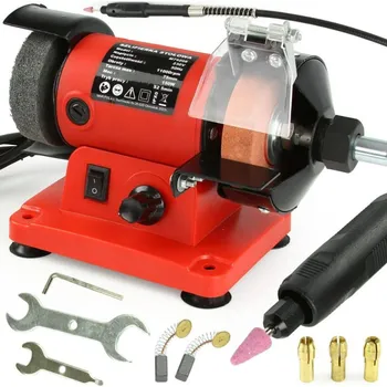 stolní bruska Stolní dvoukotoučová multifunkční bruska 150W MAR-POL