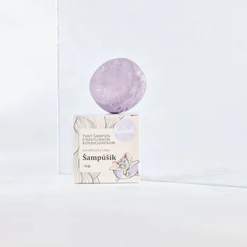 Šampon Tuhý šampon pro děti Šampoušek 25g Kvitok