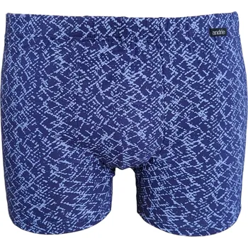 Boxerky Andrie PS 5903 modré pánské boxerky Barva: modrá, Velikost: L