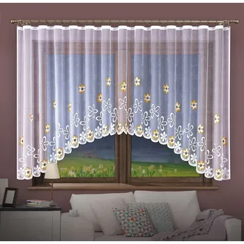 Záclona Hotová záclona Chloris color cena od - řasící stuha 2,5cm