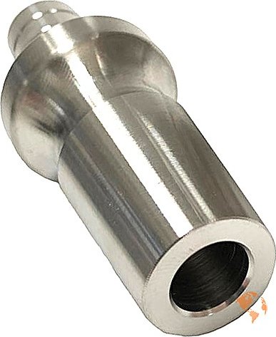 Koncovka (konektor) na zábrus pro silikonové hadice Aladin MVP 18.8 nerez