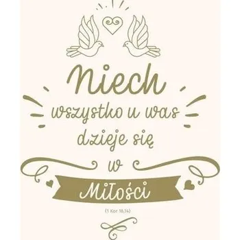 NT z infografikami B5 złota tł. Ślub - praca zbiorowa