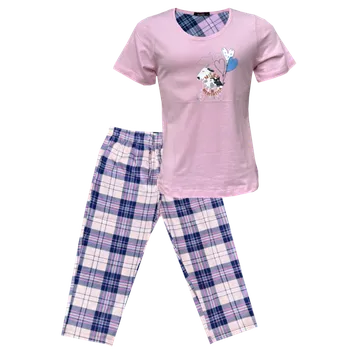 Dámské pyžamo n-feel Dámské pyžamo Benter - H859 Barva: Tmavá růžová, Velikost: XXL