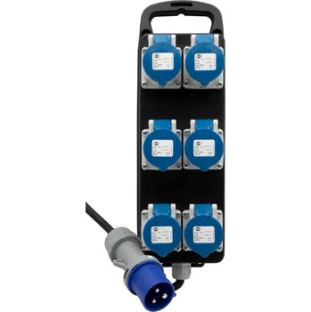 Rozvaděč Brennenstuhl přenosný rozvaděč BSV P CEE 230V/16A, 6x zásuvka CEE, 1151495423