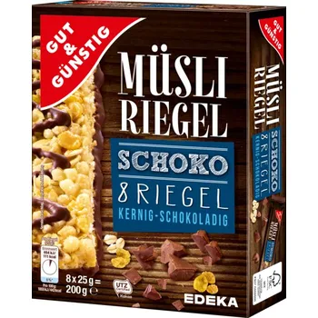 G&G Müsli tyčinky s čokoládou 8x25g