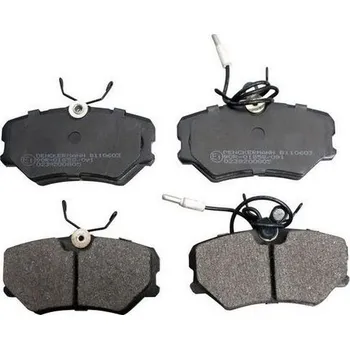 Brzdová destička Sada brzdových destiček, kotoučová brzda DENCKERMANN B110603