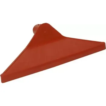 Vidle Shrnovač hnoje rovný, PVC 35 cm (1700990602) (Plastový shrnovač hnoje vyrobený z červeného plastu pracovní šíře 35 cm, bez násady, je praktický nástroj určený pro efektivní shrnování hnoje, kejdy a jiných materiálů na farmě nebo na zahradě.)