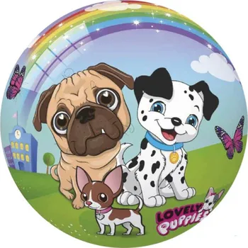 Dětský míč TEDDIES Míč Pejskové 23 cm