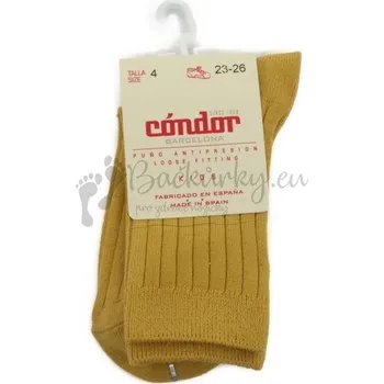 Ponožky CONDOR Mostaza 629 - vel. 27-31