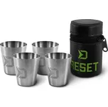 Set nerezových pohárků Delphin RESET 4v1