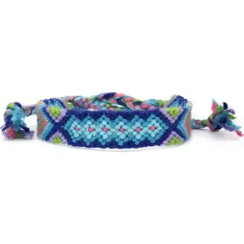 Náramek Tkaný náramek Harmony, sv. modrá