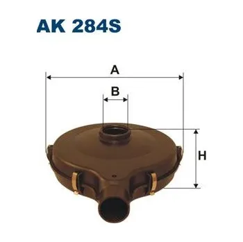 Filtr do auta Vzduchový filtr FILTRON AK 284S