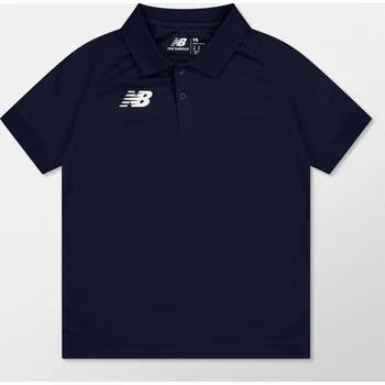 Chlapecké tričko New Balance Kids' Short-Sleeve Performance Polo Shirt Navy 9-10 let