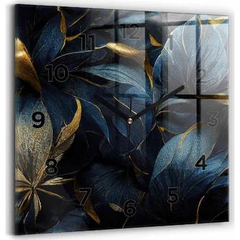 Hodiny Nástěnné hodiny Wallfluent černé 30 cm