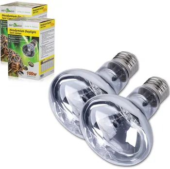 Teraristika ReptiZoo Neodymium Daylight žárovka 100W SET 1+1 ZDARMA