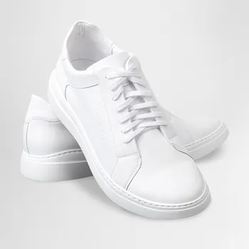 Pánská obuv Pánské kožené tenisky BANDI, model BEATO Bianco