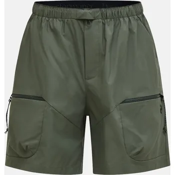 Pánské kraťasy ŠORTKY PEAK PERFORMANCE M OUTDOOR CARGO SHORTS PINE NEEDLE