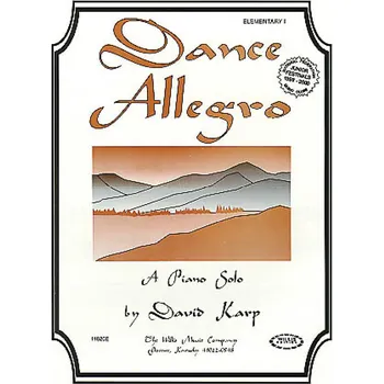 Hal Leonard Corporation David Karp - Dance Allegro