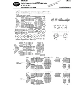 Plastikový model 1/48 Mask Westland Lysander Mk.I/III EXPERT (AIRF)