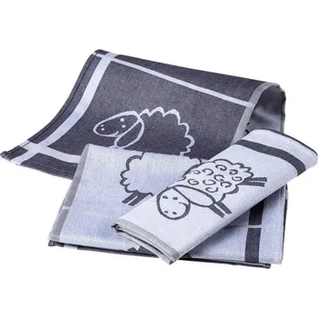 sleep-well Kuchyňské utěrky OVEČKA z egyptské bavlny 3 kusy