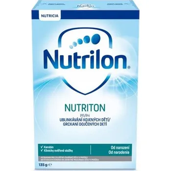 Počáteční kojenecká výživa Nutricia Nutrilon Nutriton při ublinkávání kojených dětí 135 g