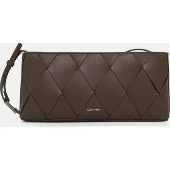 Kabelka Kabelka Calvin Klein hnědá barva, K60K612992 98X, vel. ONE SIZE