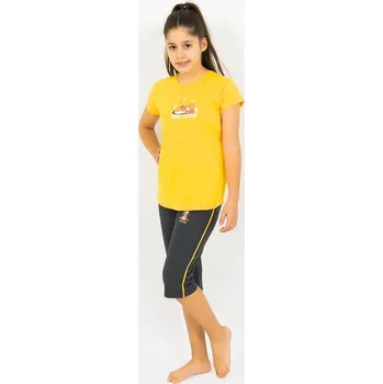 Chlapecké pyžamo Dětské pyžamo kapri Good things - žlutá - 3 - 4 roky