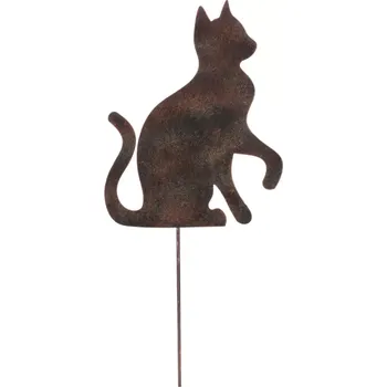 Zahradní sestava Zápich kovový, kočka UM0972 COP-ANT - SLEVA 3% s kodem radost25