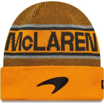 Čepice Týmová zimní čepice McLaren F1 2025 oranžová