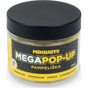 Nástraha Mikbaits Mega Pop-up 25 mm/300 ml pampeliška