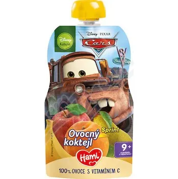 Hami Disney Cars ovoc.koktejl kapsička 110g 9m+