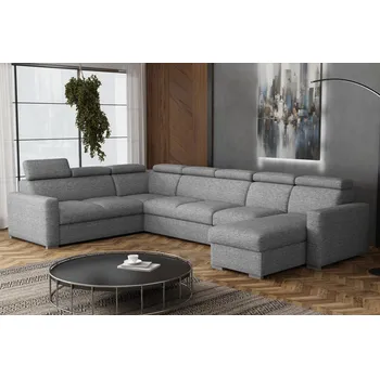 Sedací souprava Sedací souprava Petrit U1 pravá Aragon šedá